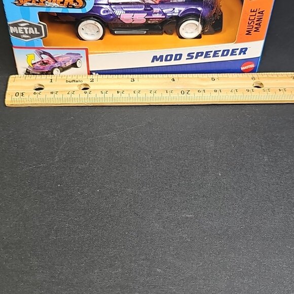Hot Wheels 2024 Pullback Speeders Muscle Mania MOD SPEEDER 1:43 New Sealed TH - Picture 10 of 11